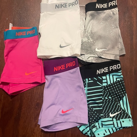 Nike Pro Compression Shorts Lot - Picture 1 of 1